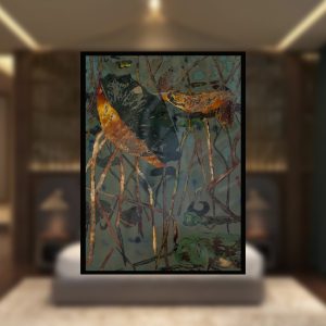 Tranh Sơn Mài Nghệ Thuật Trừu Tượng