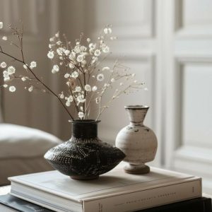 Bộ decor bình gốm
