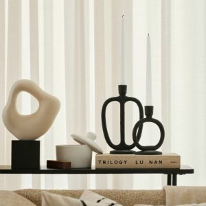 Bộ decor trừu tượng vòng chuyển động