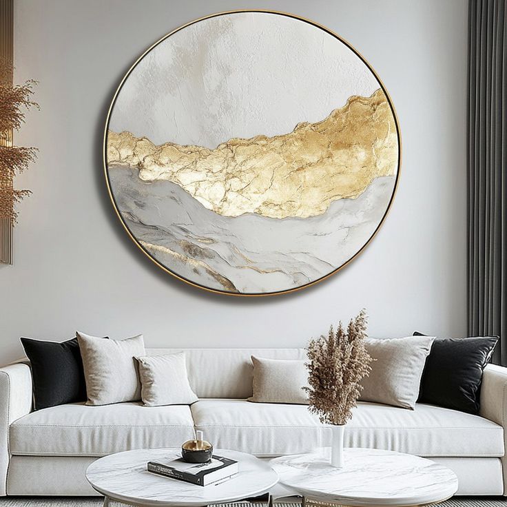 Tranh Acrylic Trừu Tượng Nghệ Thuật Khách Sạn ACR019