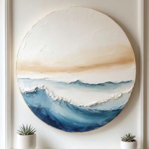 Tranh Acrylic Trừu Tượng Nghệ Thuật Khách Sạn ACR09