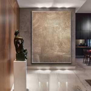 Tranh Composite Trừu Tượng Nghệ Thuật Khách Sạn CPS010