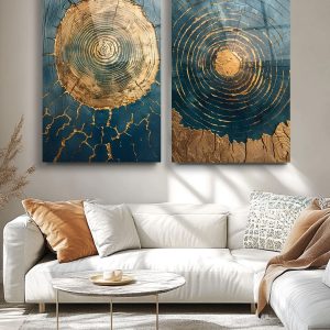 Tranh Composite Trừu Tượng Nghệ Thuật Khách Sạn CPS09